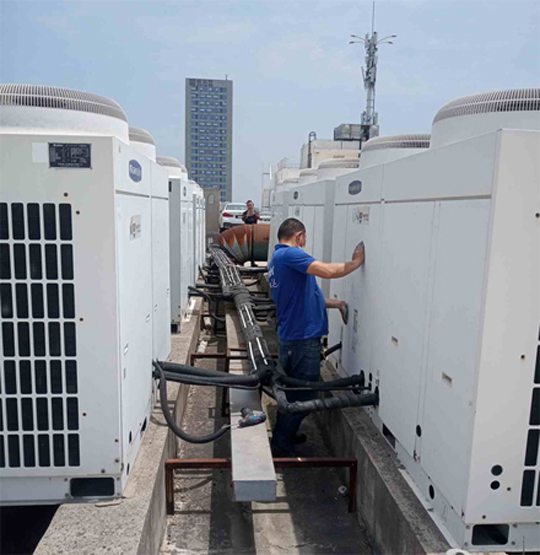 内江中央空调制热和不制冷系统维修方法